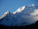 12 Jobo Rabzang Early Morning From Chinese Base Camp The early morning light does shine nicely on Jobo Rabzang (6666m) from Chinese Base Camp.